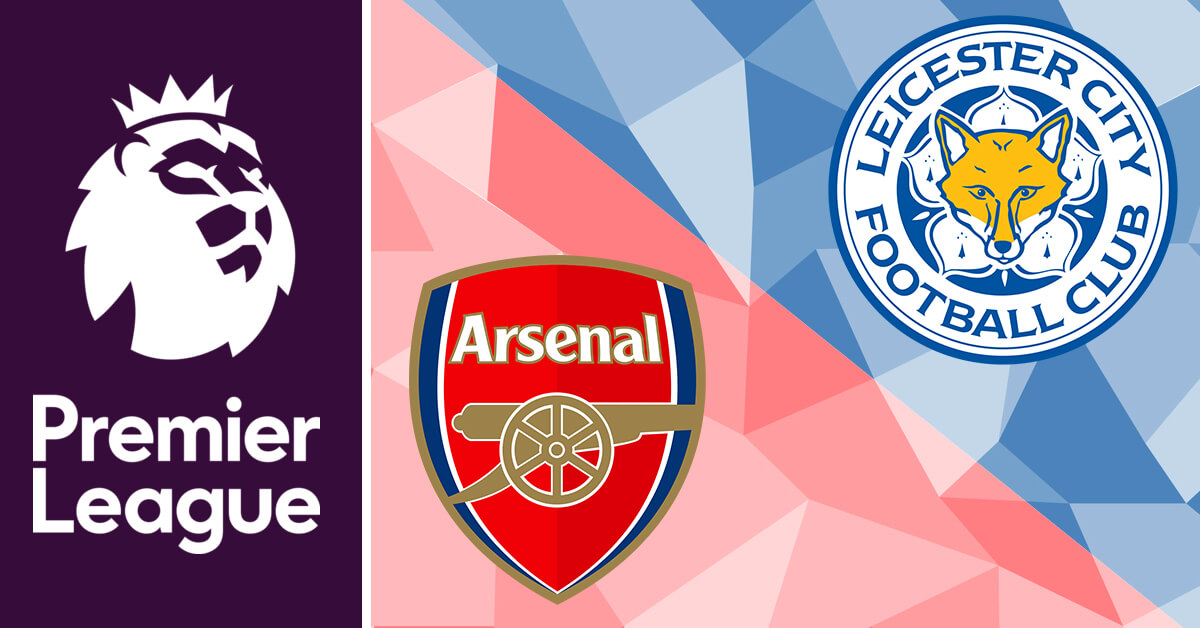 Arsenal vs Leicester City Logos - EPL Logo