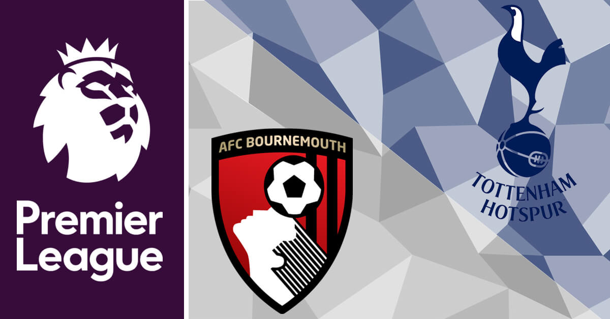 Bournemouth vs Tottenham Logos - EPL Logo