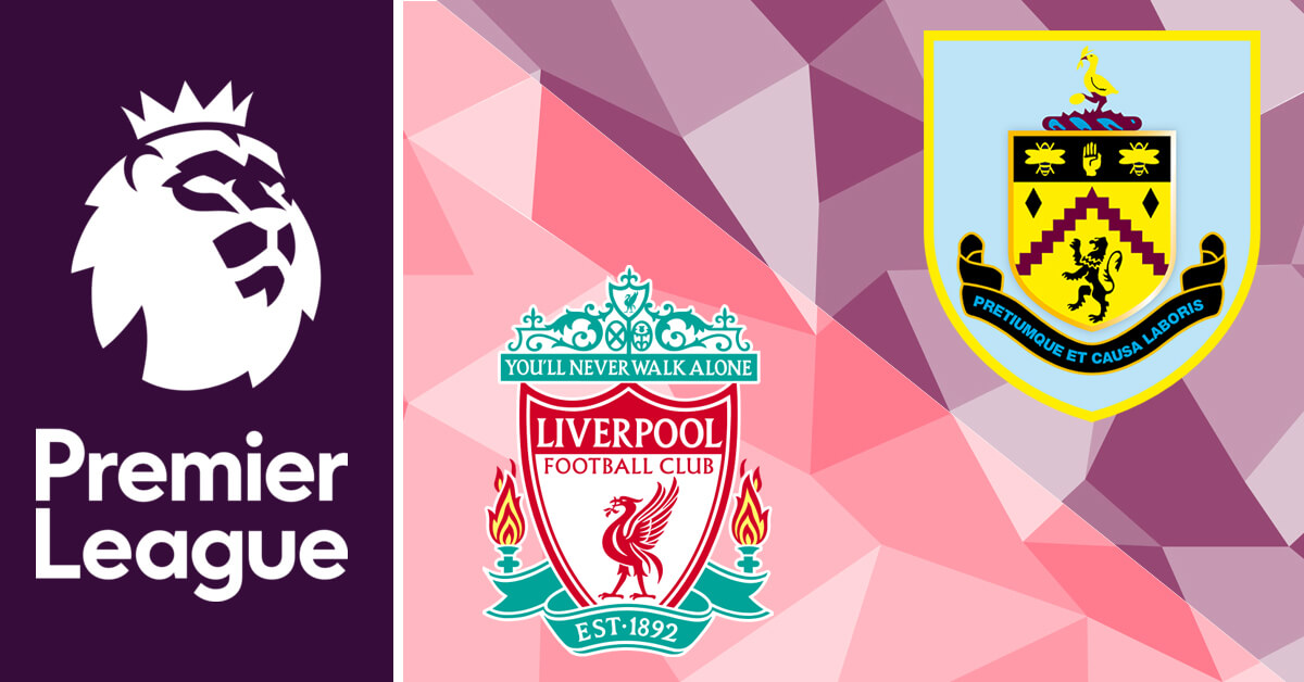 Liverpool vs Burnley Logos - Premier League Logo