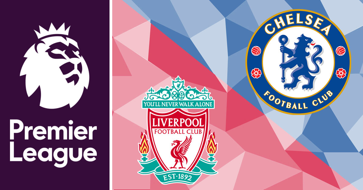 Liverpool vs Chelsea Logos - Premier League Logo