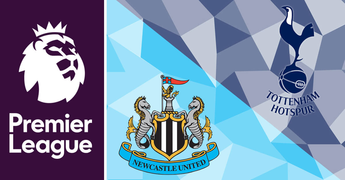 Newcastle vs Tottenham Logos - EPL Logo