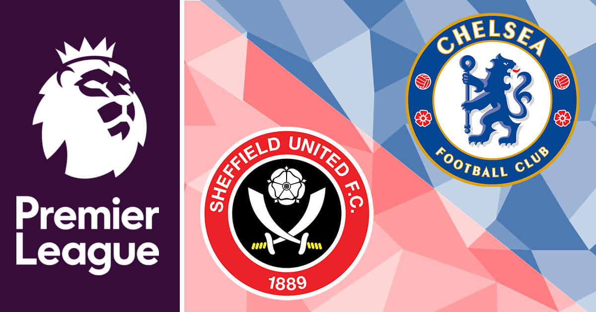 Sheffield United vs Chelsea Logos - EPL Logo