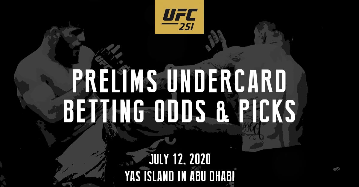 UFC 251 Prelims Undercard - MMA Fighters Background