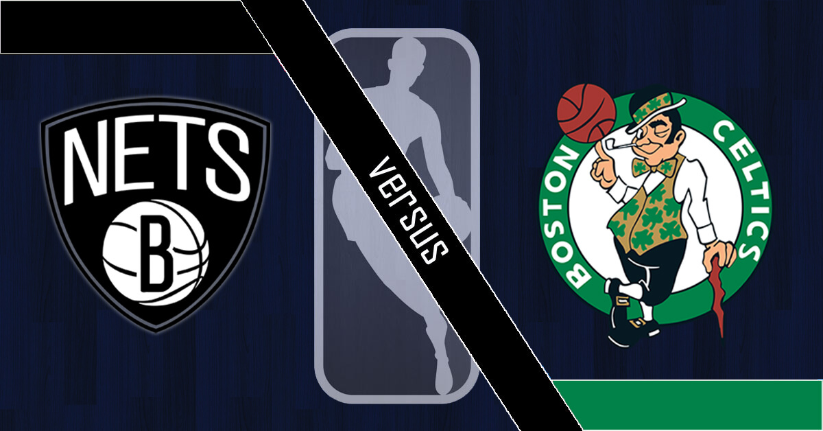 Brooklyn Nets vs Boston Celtics Logos - NBA Logo