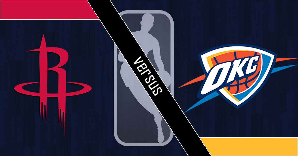Houston Rockets vs Oklahoma City Thunder 8/31/20 NBA