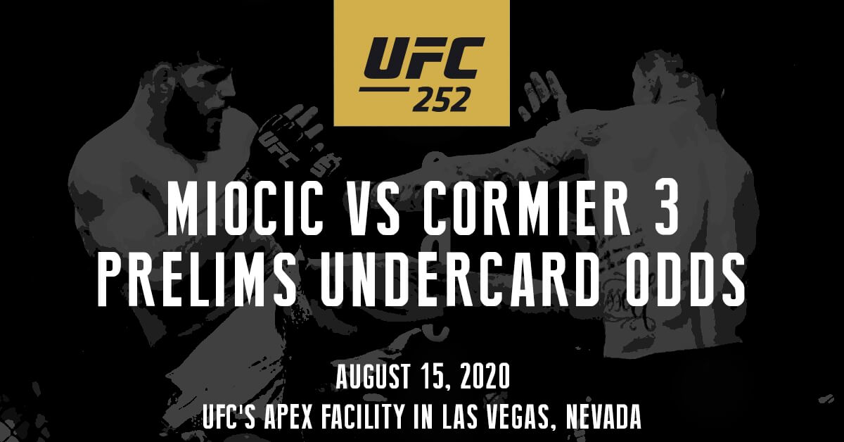 Miocic vs Cormier 3 Prelims Undercard - UFC 252 Logo