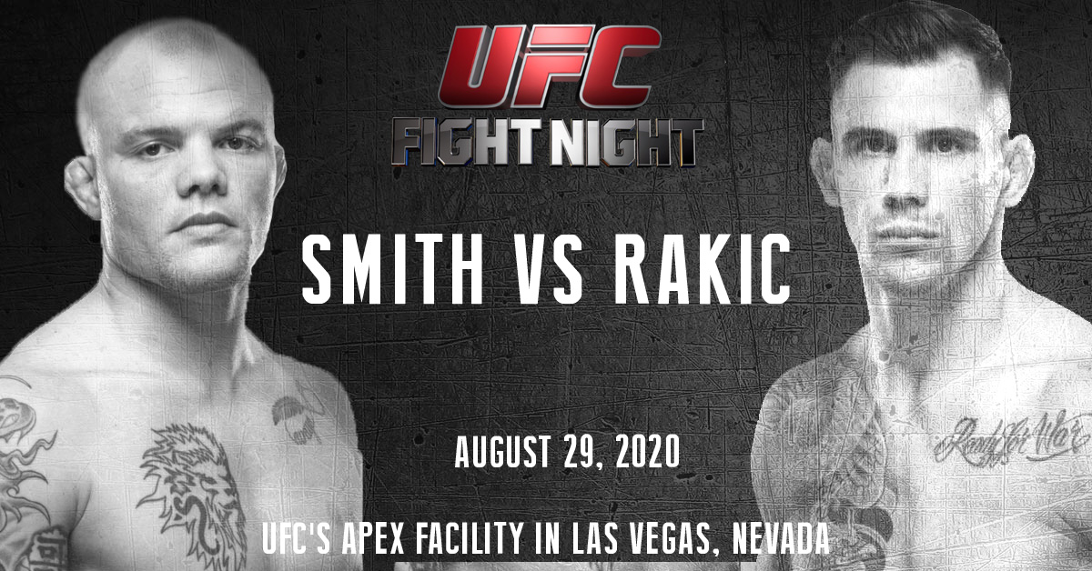 UFC Fight Night: Smith vs Rakic Main Card
