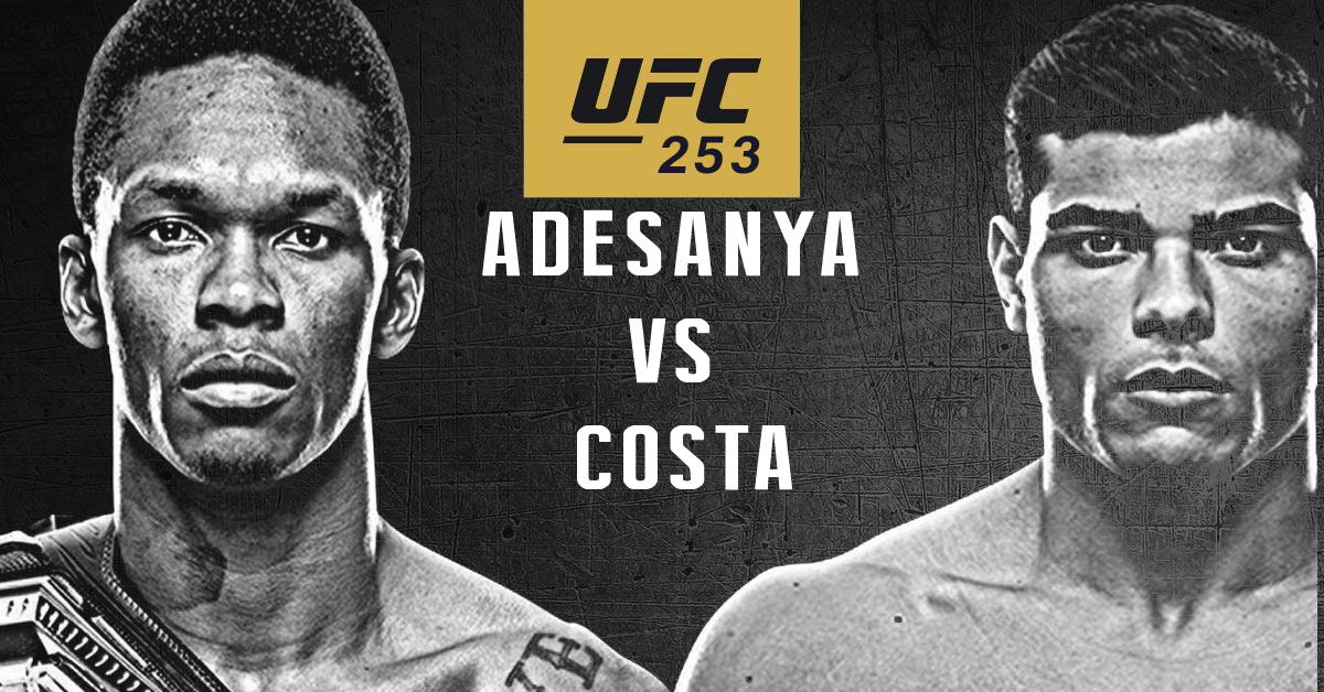UFC 253: Adesanya vs Costa
