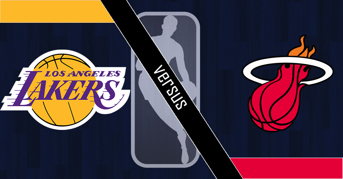Los Angeles Lakers vs Miami Heat NBA Finals