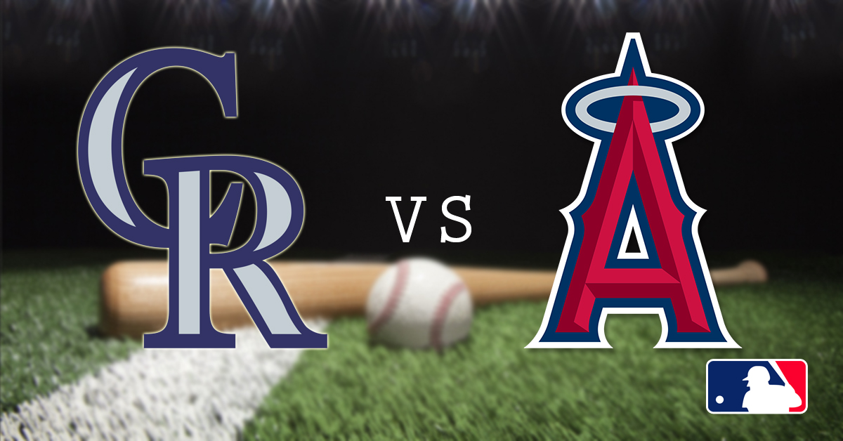 Colorado Rockies vs Los Angeles Angels MLB