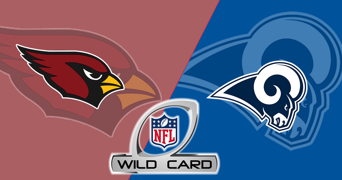 Arizona Cardinals vs Los Angeles Rams NFL Logo