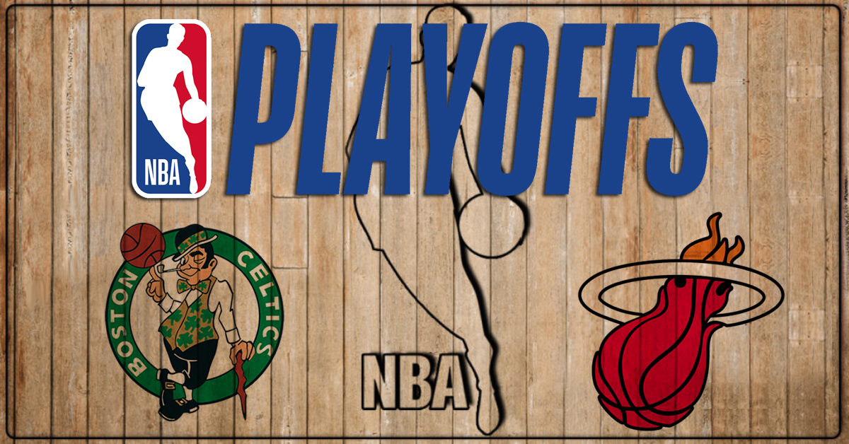 Boston Celtics at Miami Heat Game 1 Logo