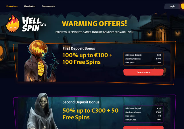 Hell-Spin’s-promotions